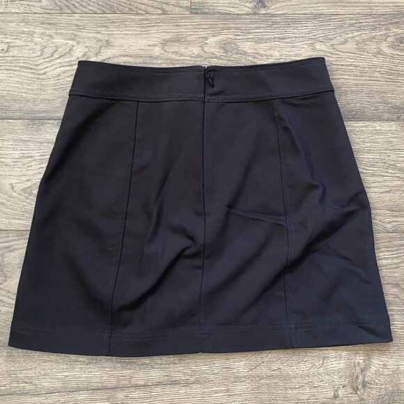 Lace-Up Eyelet Mini Skirt - Picture 3 of 3